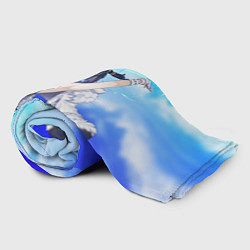 Плед флисовый Genshin Impact Yelan, цвет: 3D-велсофт — фото 2