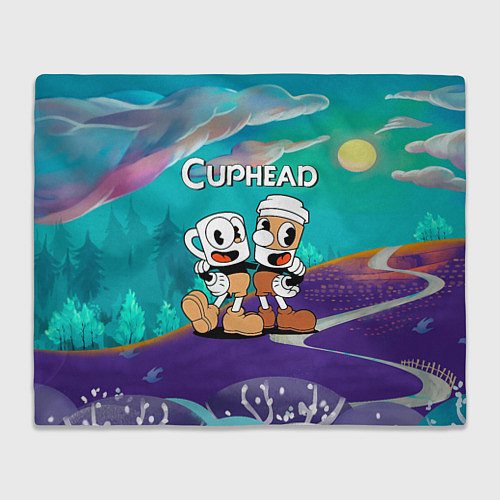 Плед Cuphead чашечка кофе / 3D-Велсофт – фото 1