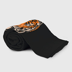 Плед флисовый Символ тигра, цвет: 3D-велсофт — фото 2