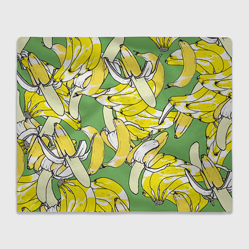Плед Banana pattern Summer Food / 3D-Велсофт – фото 1