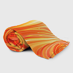 Плед флисовый Карамельная нуга Гранж, цвет: 3D-велсофт — фото 2