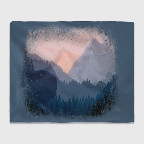 Плед Call of the Mountain / 3D-Велсофт – фото 1