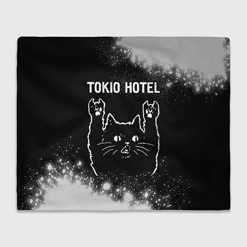 Плед Tokio Hotel Rock Cat / 3D-Велсофт – фото 1