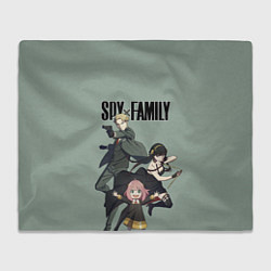 Плед Spy x Family Семья шпиона