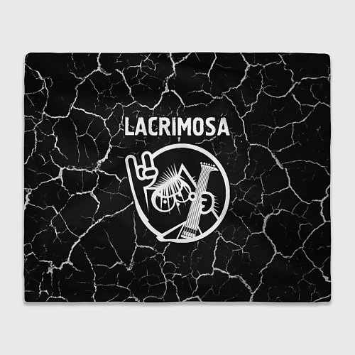 Плед Lacrimosa КОТ Трещины / 3D-Велсофт – фото 1