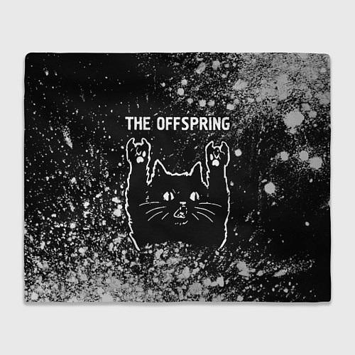 Плед The Offspring Rock Cat / 3D-Велсофт – фото 1