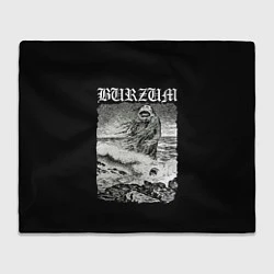 Плед флисовый Burzum - The Sea Monster, цвет: 3D-велсофт