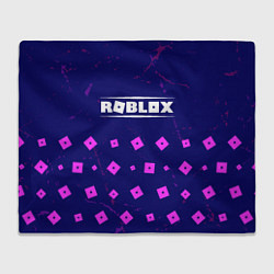 Плед флисовый ROBLOX Гранж, цвет: 3D-велсофт