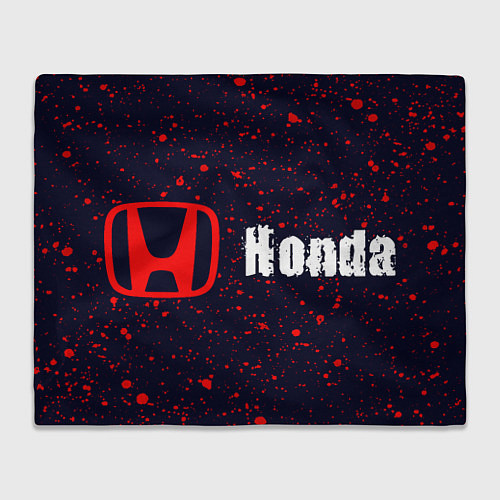 Плед ХОНДА Honda - Краска / 3D-Велсофт – фото 1