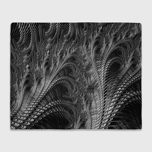 Плед Абстрактный фрактальный паттерн Abstract Fractal p / 3D-Велсофт – фото 1