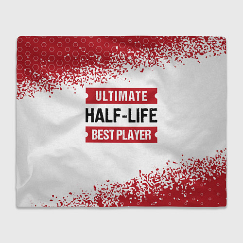 Плед Half-Life: красные таблички Best Player и Ultimate / 3D-Велсофт – фото 1