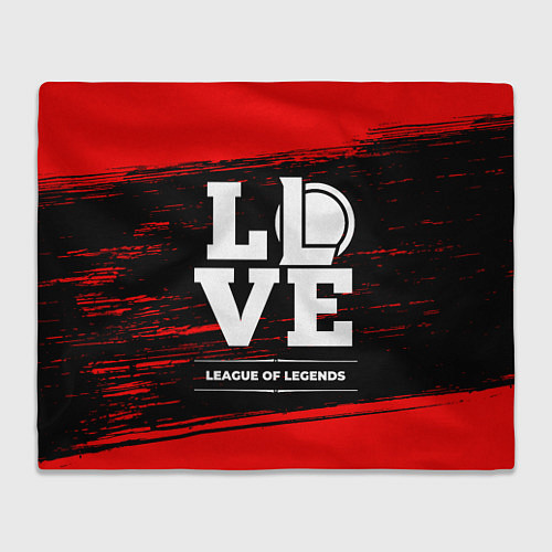 Плед League of Legends Love Классика / 3D-Велсофт – фото 1