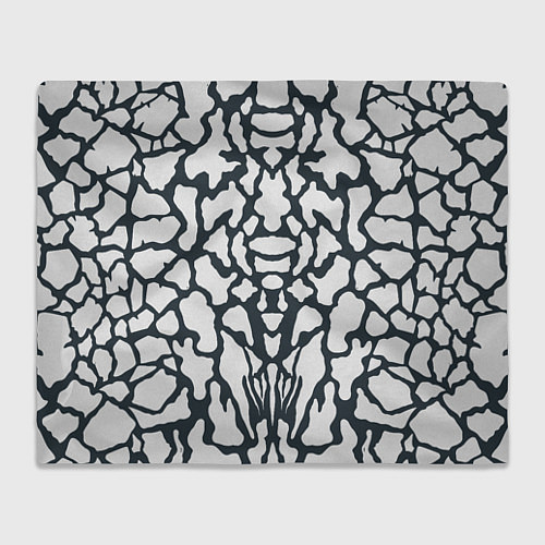 Плед Animal Black and White Pattern / 3D-Велсофт – фото 1