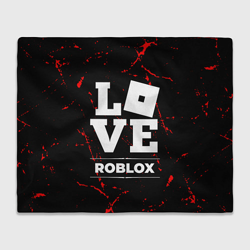 Плед Roblox Love Классика / 3D-Велсофт – фото 1