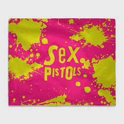 Плед Sex Pistols Yellow Logo