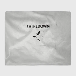 Плед флисовый The Sound of Madness - Shinedown, цвет: 3D-велсофт