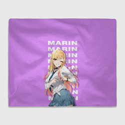 Плед флисовый Marin Marin, цвет: 3D-велсофт