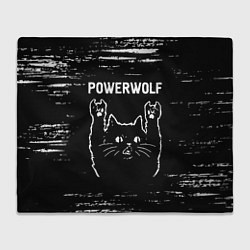 Плед Группа Powerwolf и Рок Кот