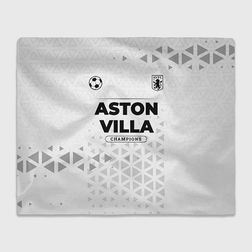 Плед Aston Villa Champions Униформа / 3D-Велсофт – фото 1
