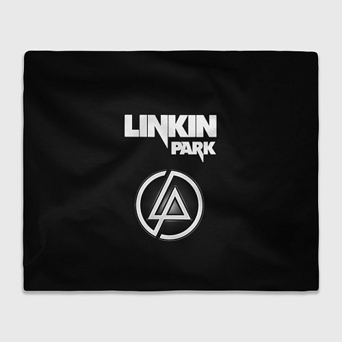 Плед Linkin Park логотип и надпись / 3D-Велсофт – фото 1
