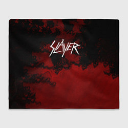 Плед флисовый World Painted Blood - Slayer, цвет: 3D-велсофт