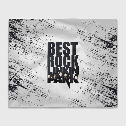 Плед Linkin Park BEST ROCK / 3D-Велсофт – фото 1