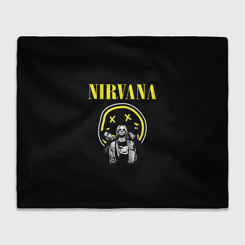 Плед NIRVANA логотип и исполнители / 3D-Велсофт – фото 1