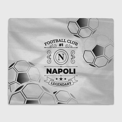 Плед Napoli Football Club Number 1 Legendary / 3D-Велсофт – фото 1