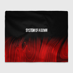 Плед System of a Down Red Plasma