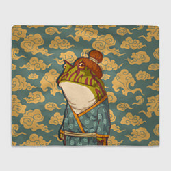 Плед Японская лягушка