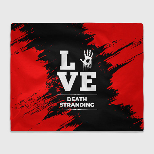 Плед Death Stranding Love Классика / 3D-Велсофт – фото 1