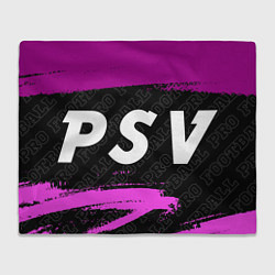Плед флисовый PSV Pro Football, цвет: 3D-велсофт