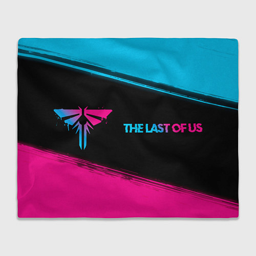 Плед The Last Of Us Neon Gradient FS / 3D-Велсофт – фото 1