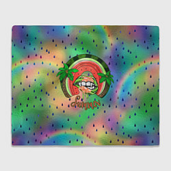 Плед флисовый Лето в разгаре, цвет: 3D-велсофт