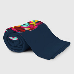 Плед флисовый Brawl Otis, цвет: 3D-велсофт — фото 2
