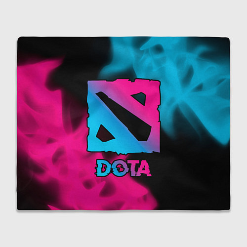 Плед Dota Neon Gradient / 3D-Велсофт – фото 1