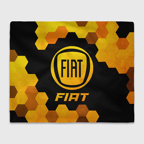 Плед Fiat - Gold Gradient / 3D-Велсофт – фото 1