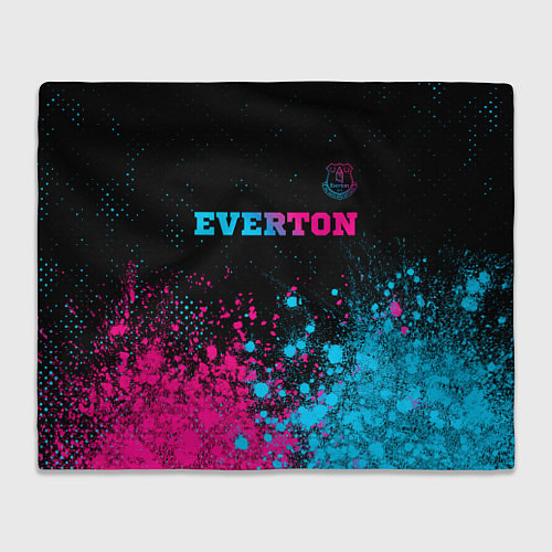 Плед Everton - neon gradient / 3D-Велсофт – фото 1