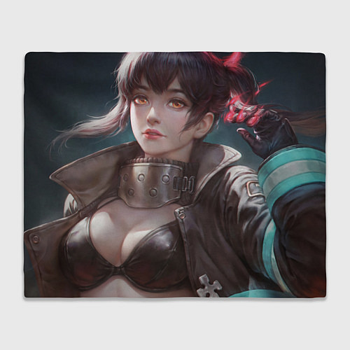 Плед Тамаки Котацу - Пламенный отряд / 3D-Велсофт – фото 1