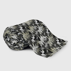 Плед флисовый Абстрактный камуфляжный, цвет: 3D-велсофт — фото 2