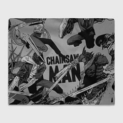 Плед Chainsaw man comix