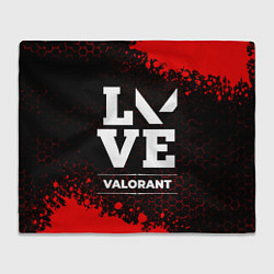 Плед Valorant love классика