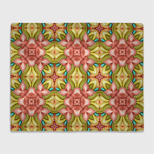 Плед Объемный калейдоскоп с узорами / 3D-Велсофт – фото 1