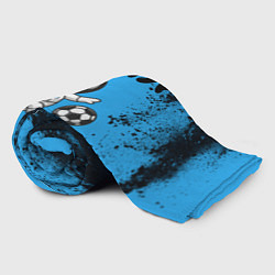 Плед флисовый Тимур космонавт футболист, цвет: 3D-велсофт — фото 2