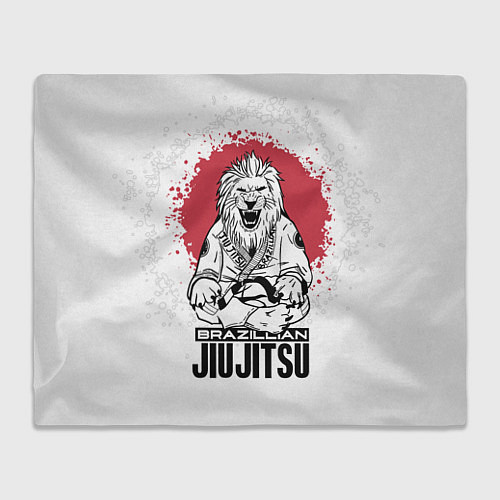 Плед Jiu Jitsu red sun / 3D-Велсофт – фото 1