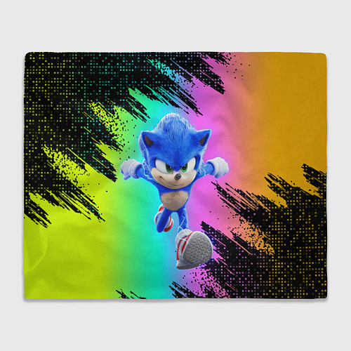 Плед Sonic neon / 3D-Велсофт – фото 1