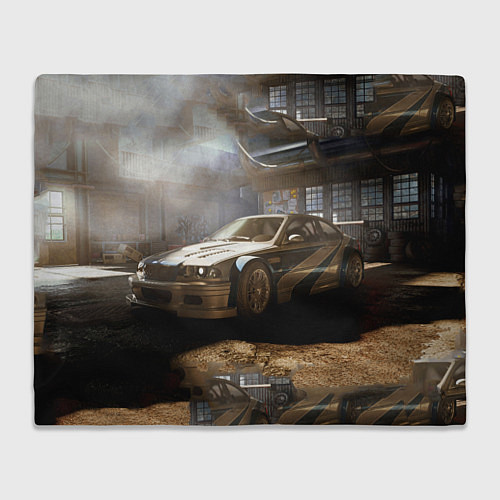 Плед Nfs most wanted bmw / 3D-Велсофт – фото 1