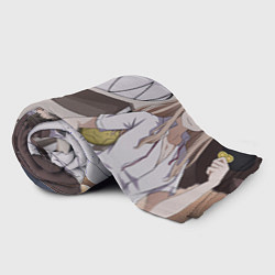 Плед флисовый Кагая и Аоки, цвет: 3D-велсофт — фото 2