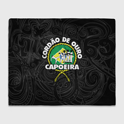 Плед Capoeira Cordao de ouro flag of Brazil