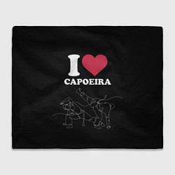 Плед I love Capoeira Battle line